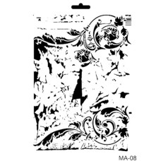 Трафарет Cadence Mix Media MA Stencil MA Serie 08, 21х29 см