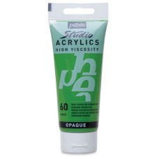 Akril boya Pebeo Studio Acrylics 60 Təqlid Xrom oksidləri Yaşıl 100 ml
