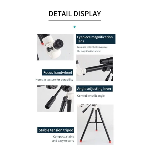 Астрономический телескоп, черный Астрономический телескоп, черный