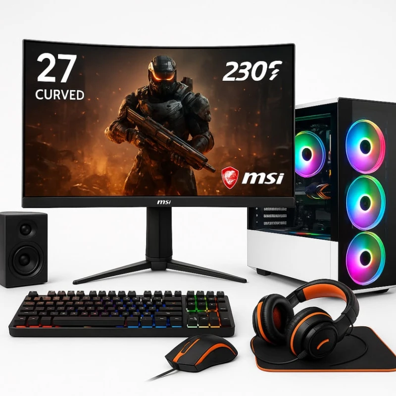 Компьютер i5-12400F-32 ГБ-3 ТБ памяти-250 Гц с RTX 3060