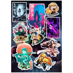 Набор наклеек Demon Slayer, 9 шт