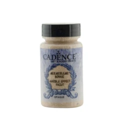 Акриловая краска Cadence Marble Effect Opaque Milk Brown, с эффектом мрамора, коричневый молочный, 90 мл