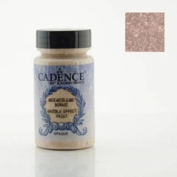 Акриловая краска Cadence Marble Effect Opaque Milk Brown, с эффектом мрамора, коричневый молочный, 90 мл