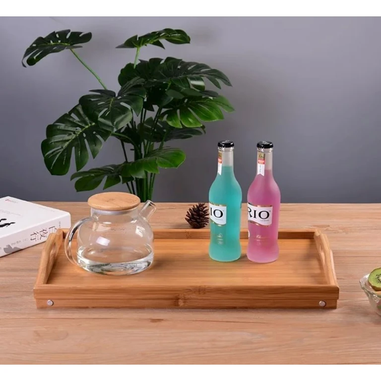 Süfrə lövhəsi MH86597, 50x30 sm, bambuk, qəhvəyi