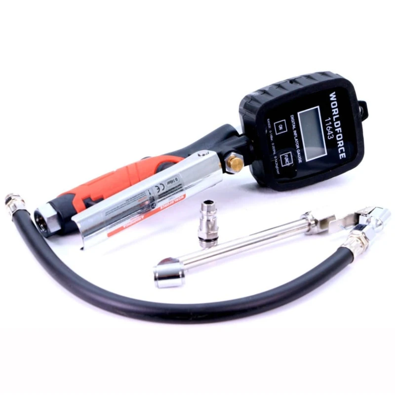 Цифровой манометр Worldforce 11643, 0-14 бар