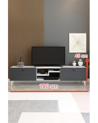 TV üçün tumba Ev Plus 12116088, LDSP, 180x35x45 sm