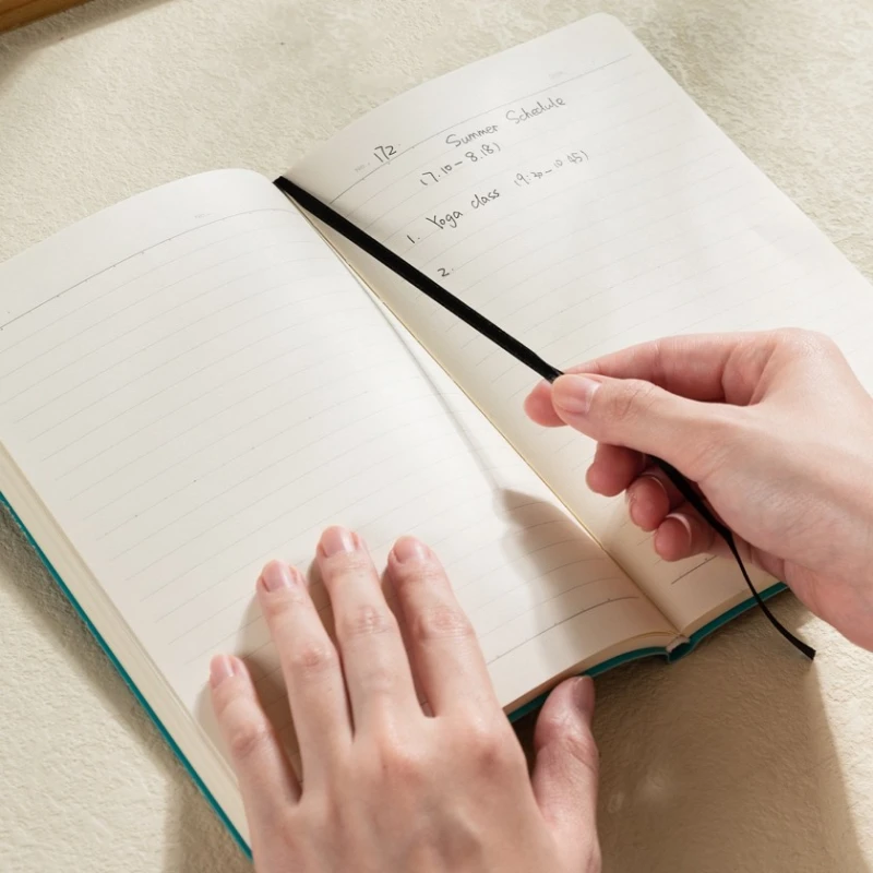 Блокнот Deli N126L, А5, 96 листов, бирюзовый