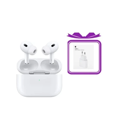 Наушники Pro 2 White + 20W Fast Charger В подарок