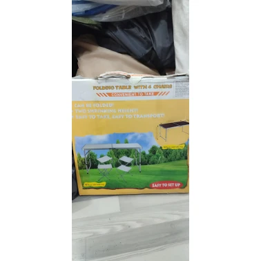 Складной стол и стул Aquazoo 120/60 Складной стол и стул Aquazoo 120/60