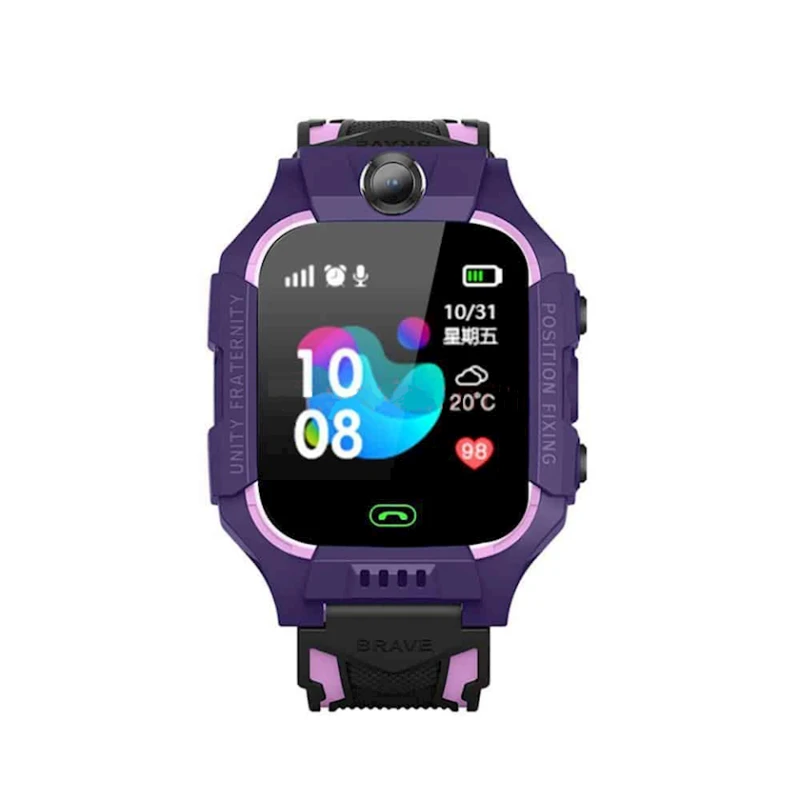 Детские смарт-часы Smart Watch C002 Purple Детские смарт-часы Smart Watch C002 Purple