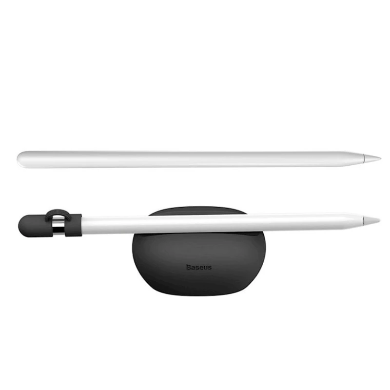 Держатель Baseus Apple Pencil Silicone Holder, Черный Держатель Baseus Apple Pencil Silicone Holder, Черный