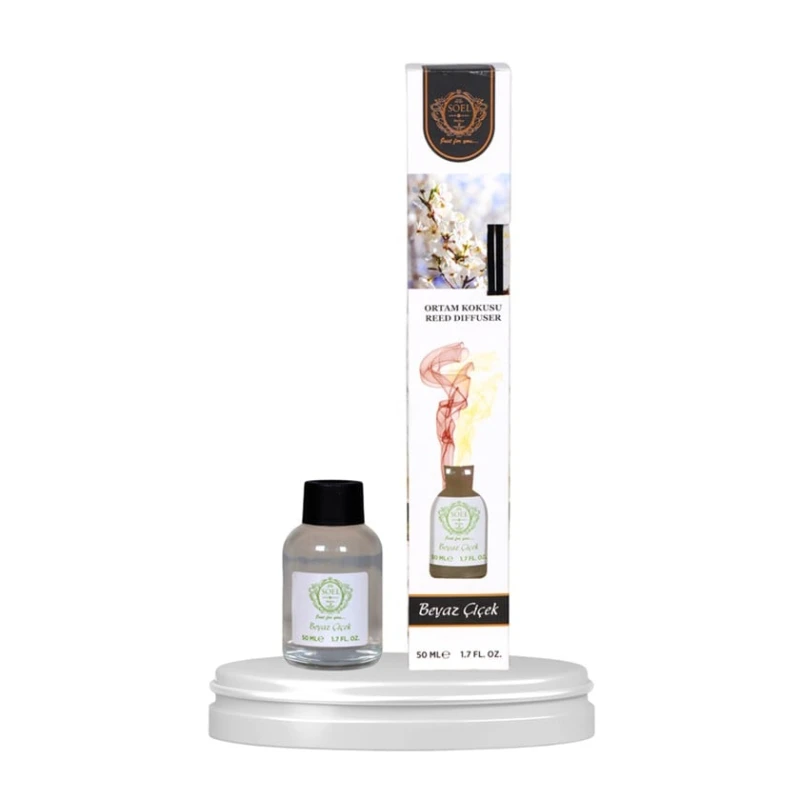 Ароматический диффузор Soel Parfum Beyaz Çiçək, 50 мл