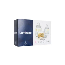 Набор банок Luminarc Gardenia, стекло, 3 шт
