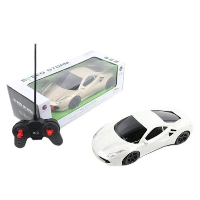 Radio vasitəsilə idarə olunan maşın cartoys_007, ağ, 6+ yaş