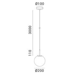Люстра подвесная Lustore ORI 200 Люстра подвесная Lustore ORI 200