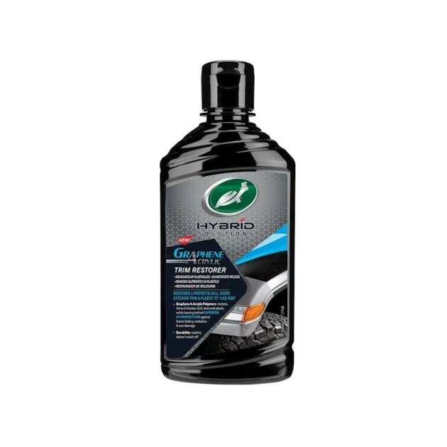 Полироль для пластика Turtle Wax Hybrid Solutions Graphene Acrylic Trim Restorer 296 мл Полироль для пластика Turtle Wax Hybrid Solutions Graphene Acrylic Trim Restorer 296 мл
