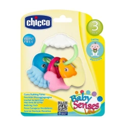 Погремушка-прорезыватель Chicco Рыбки, Разноцветный Погремушка-прорезыватель Chicco Рыбки, Разноцветный