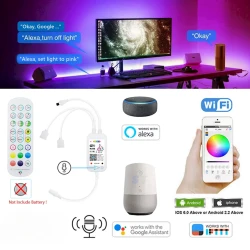 Светодиодная лента Tuya WiFi LED 10м Светодиодная лента Tuya WiFi LED 10м