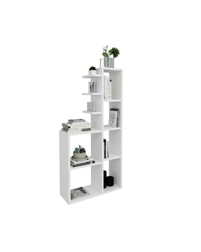 Stellaj Ev Plus 12115603, LDSP, ağ, 120x60x22 sm
