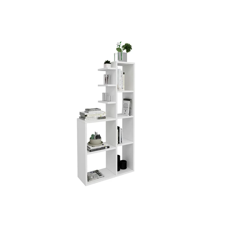 Стеллаж Ev Plus 12115603, ЛДСП, белый, 120x60x22 см Стеллаж Ev Plus 12115603, ЛДСП, белый, 120x60x22 см