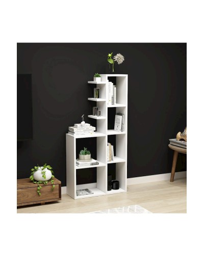 Stellaj Ev Plus 12115603, LDSP, ağ, 120x60x22 sm