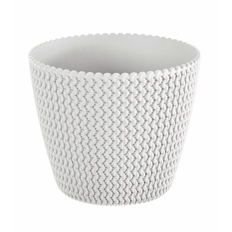 Горшок Prosperplast Splofy ME-350, 34.1x34.1x28.9 см, 18.6 л, пластик, белый