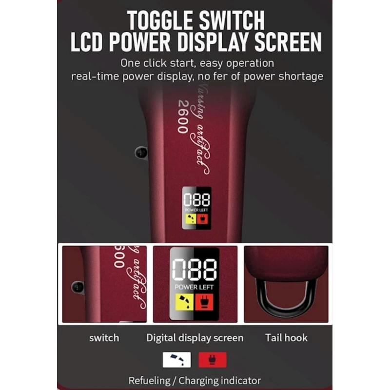 Машинка для стрижки волос Kemei KM-2600 (Kemei KM-2600) Машинка для стрижки волос Kemei KM-2600 (Kemei KM-2600)