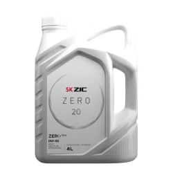 Моторное масло ZIC ZERO 0W-20, синтетическое, 4 л - MY019