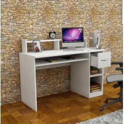 Письменный стол Ev Plus Eslem, белый, 120x55x94 см