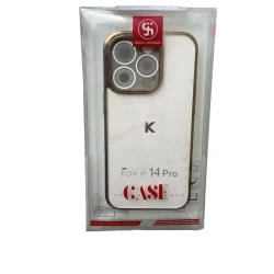 Чехол 1755/C для Apple iPhone 14 Pro Gold