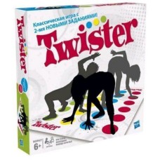 Başsındıran Twister oyunu, 6+ yaş, kitə daxildir: Twister mat (ölçüsü 160 x 140 sm), lent ölçüsü, təlimat - APS-30