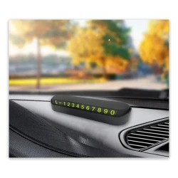 Парковочная визитка Temporary Parking Phone Number Plate Парковочная визитка Temporary Parking Phone Number Plate