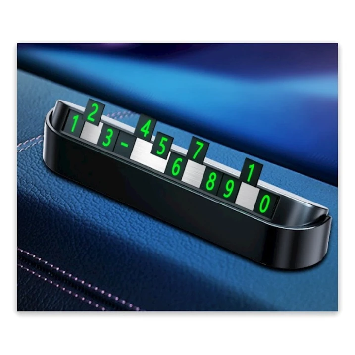 Parkinq vizit kartı Temporary Parking Phone Number Plate Parkinq vizit kartı Temporary Parking Phone Number Plate