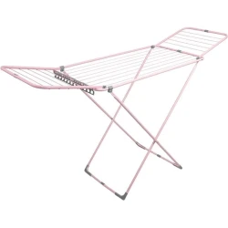 Сушилка для белья Perilla Mega Present, металл, розовая