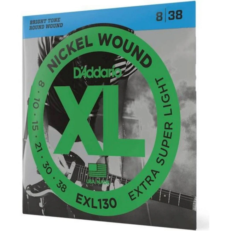 Струны для электрогитары D’Addario EXL130 8/38 Струны для электрогитары D’Addario EXL130 8/38
