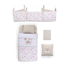 Uşaqlar üçün yataq dəsti Funna baby Sunny Beige 70/80 sm, 7 əşya, örtük 100х150 sm, mələfə 130х190 sm, yastıq üzü 45х35 sm