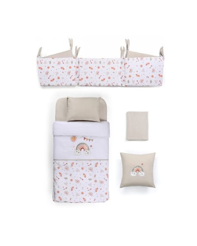 Uşaqlar üçün yataq dəsti Funna baby Sunny Beige 70/80 sm, 7 əşya, örtük 100х150 sm, mələfə 130х190 sm, yastıq üzü 45х35 sm