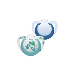 Набор пустышек Nuk Star, 6-18 месяцев, товар в ассортименте