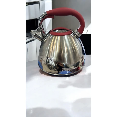 Чайник Gallery Home GH-000014, серебристый, 3400 мл