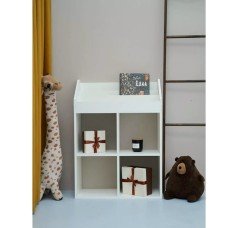 Stellaj Bear, 92x30x67 sm, LDSP, ağ