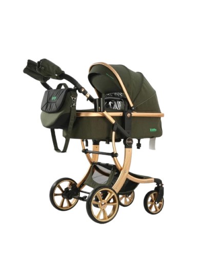 Uşaq arabası Kidilo G600, yaşıl - Kidilo G600 Green