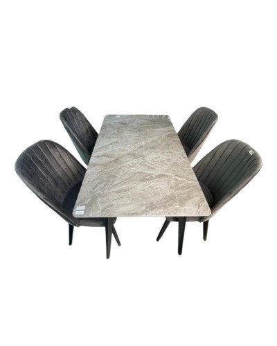Yemək dəsti Kapitaşı MBL-5760 1-5456, boz, 140x80/90x50 sm