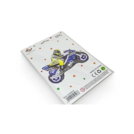Воздушный шар Blue Motorbike PW00402, разноцветный