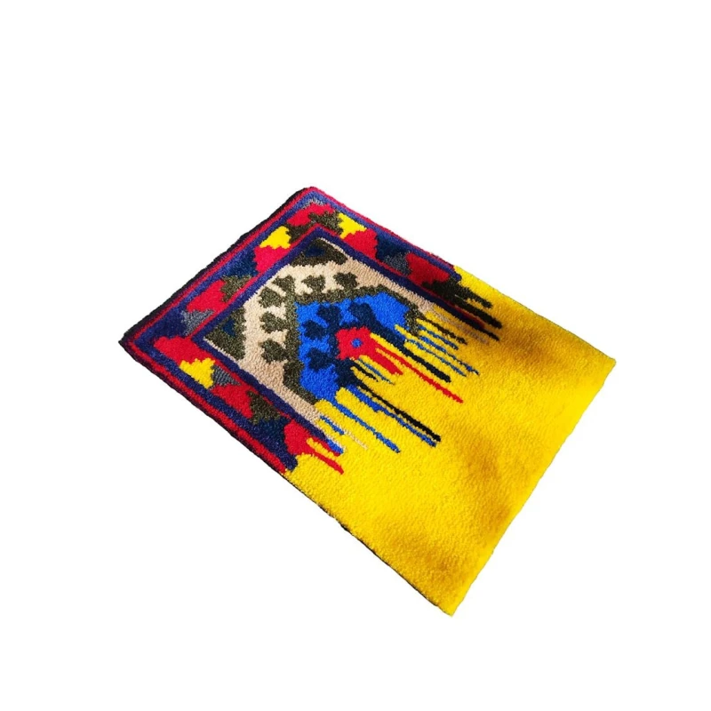 Ковер ручного производства NN Rugs 1112, разноцветный, 60x45 см