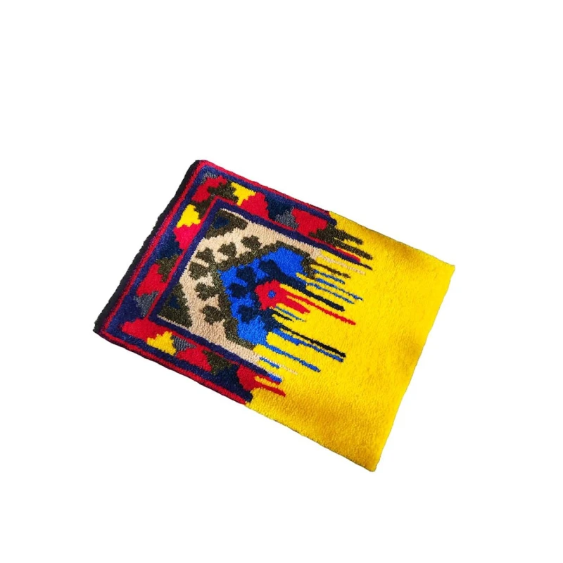 Ковер ручного производства NN Rugs 1112, разноцветный, 60x45 см