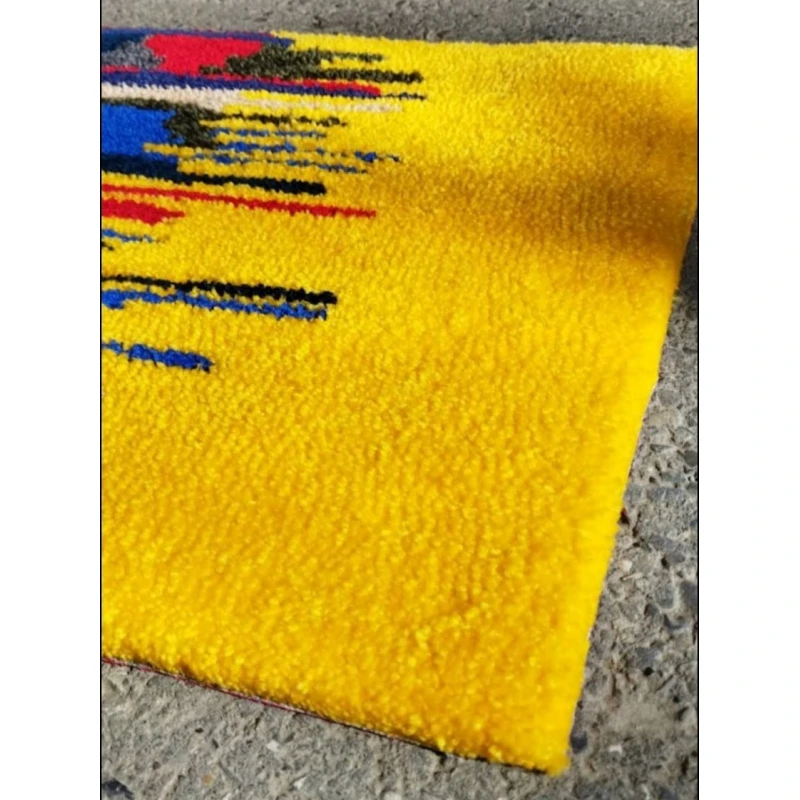 Ковер ручного производства NN Rugs 1112, разноцветный, 60x45 см