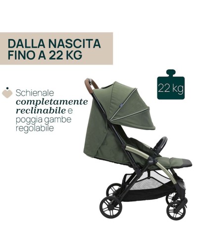 Uşaq arabası Chicco Goody Xplus Twinkle, yaşıl