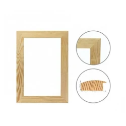 Багетная рама Rosa Albero, (17x40 мм), 20x30 см, дерево, коричневый