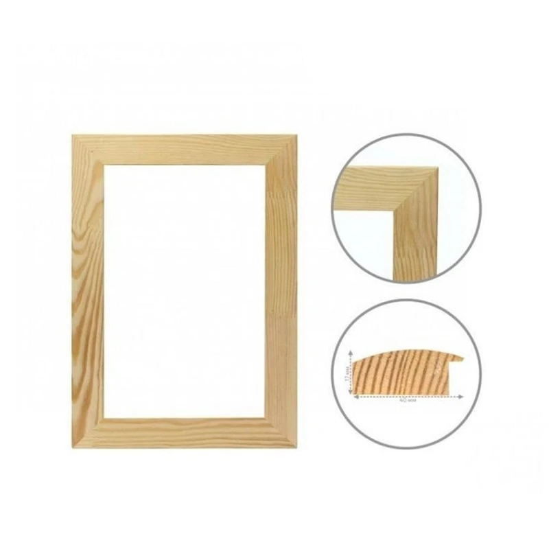 Багетная рама Rosa Albero, (17x40 мм), 20x30 см, дерево, коричневый Багетная рама Rosa Albero, (17x40 мм), 20x30 см, дерево, коричневый