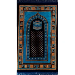 Коврик для намаза 011, синий